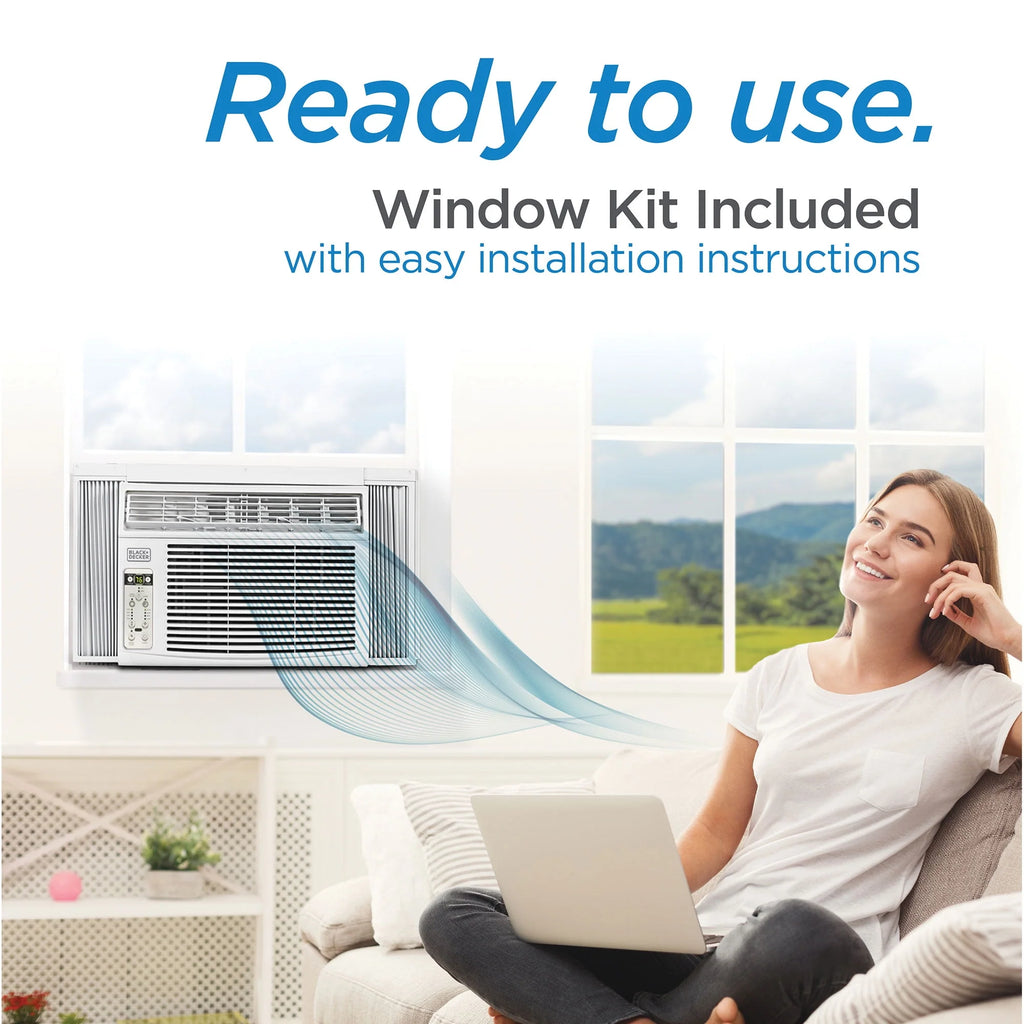 Window Air Conditioner 12,000 BTU White F389