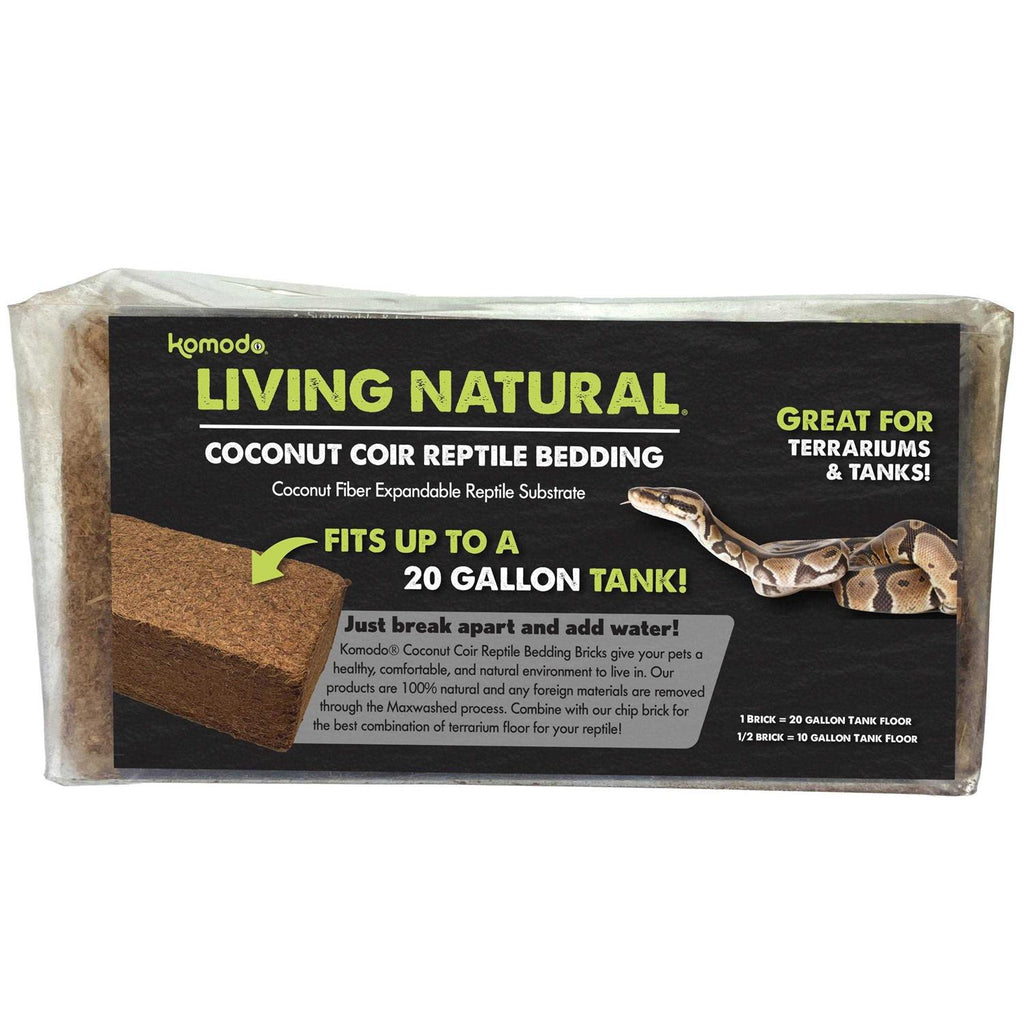 Natural Coconut Coir Reptile Bedding Brick N87060