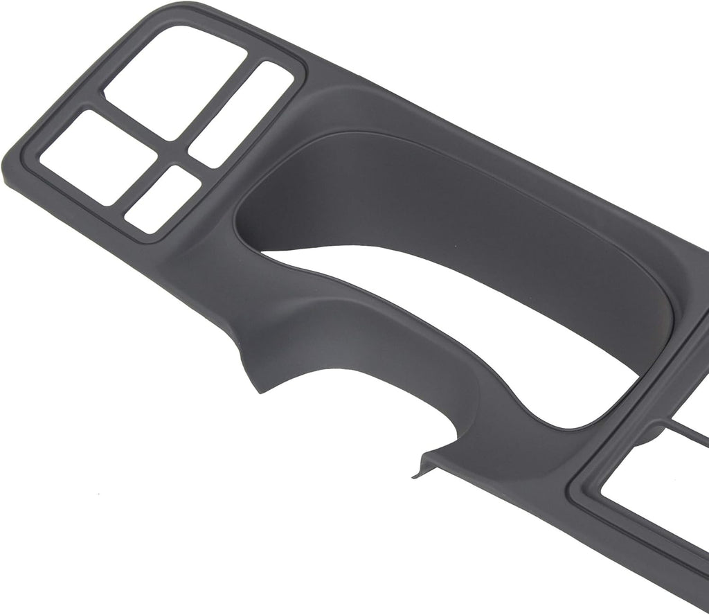 Full Size Double DIN Truck Dash Kit ABS Plastic Matte Black V148