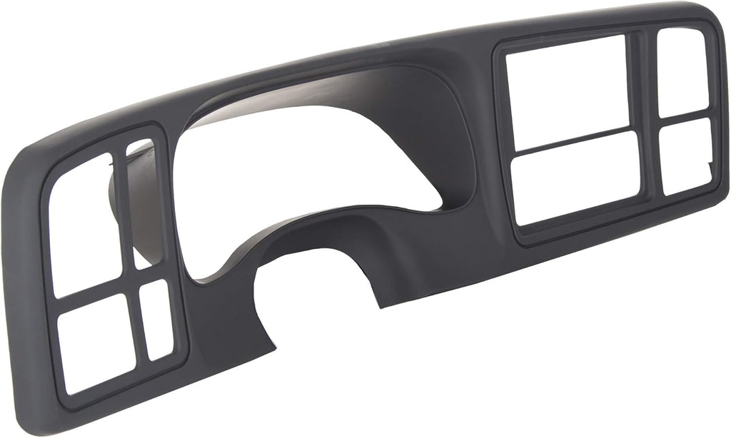 Full Size Double DIN Truck Dash Kit ABS Plastic Matte Black V148