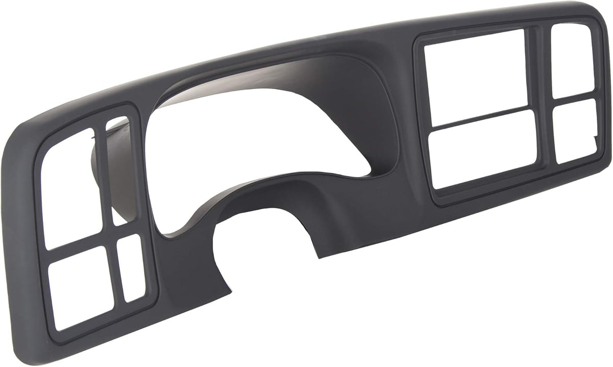Full Size Double DIN Truck Dash Kit ABS Plastic Matte Black V148