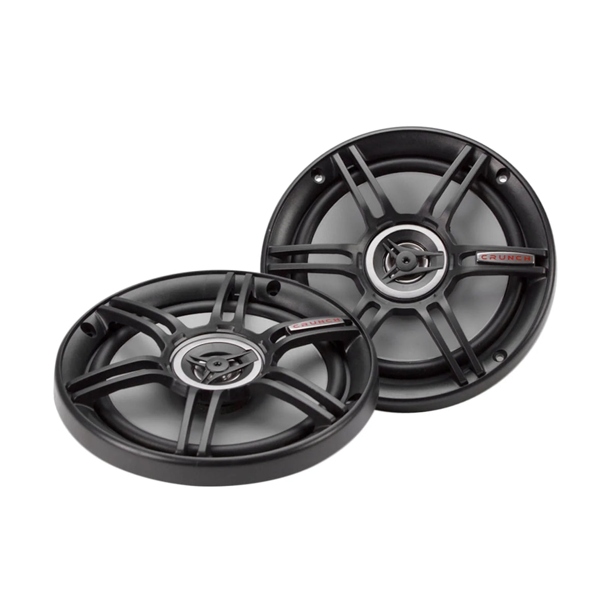 6.5 3-Way Black Car Speakers (Pair), 6x9 3-Way Car Black Speakers (Pair), 4-Channel Marine Amplifier, 18 AWG 50 Feet Speaker Wire Cable G4573