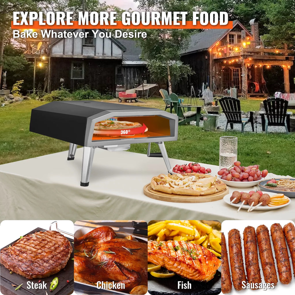 16 Outdoor Portable Gas Pizza Oven X434