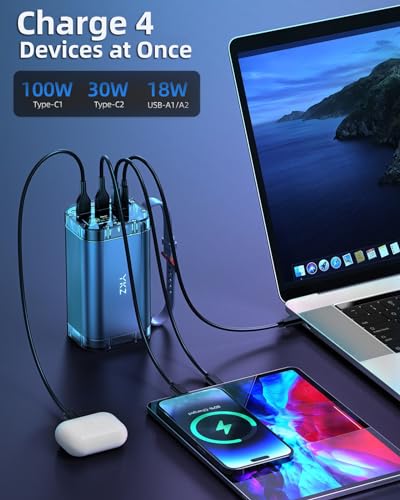 100W 40000mAh Portable Power Bank with Digital Display Z8102