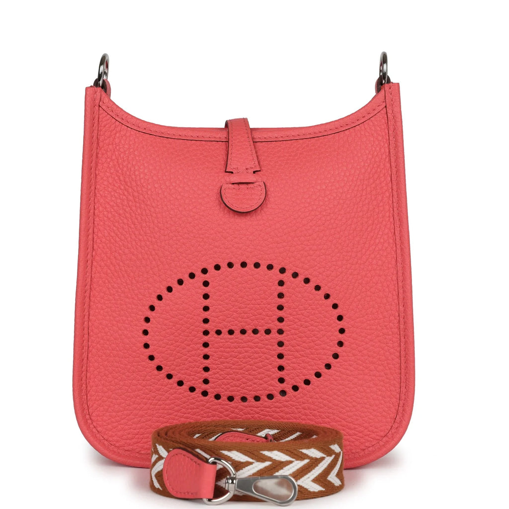 Rose Texas Clemence Palladium Hardware Bag X547801