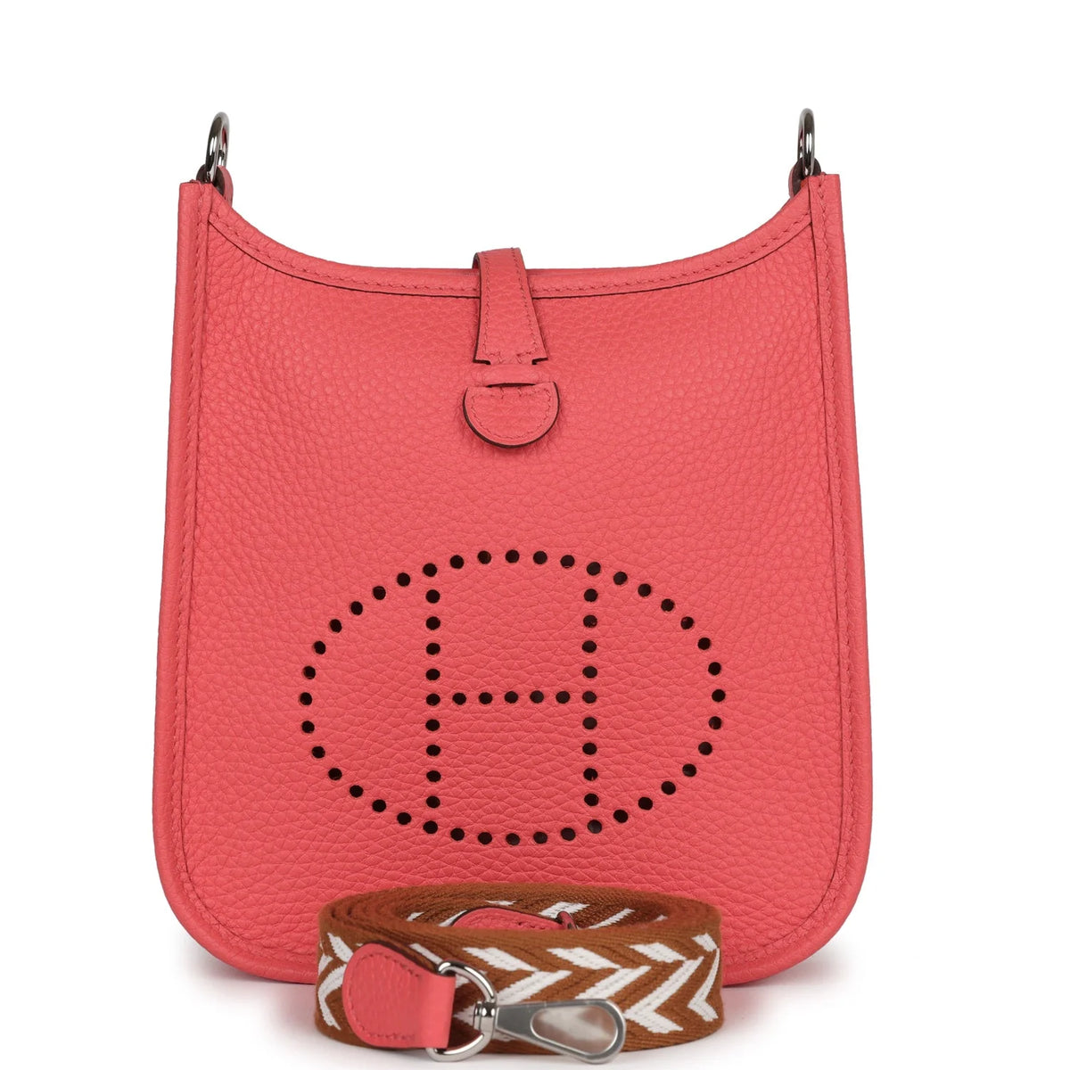 Rose Texas Clemence Palladium Hardware Bag X547801