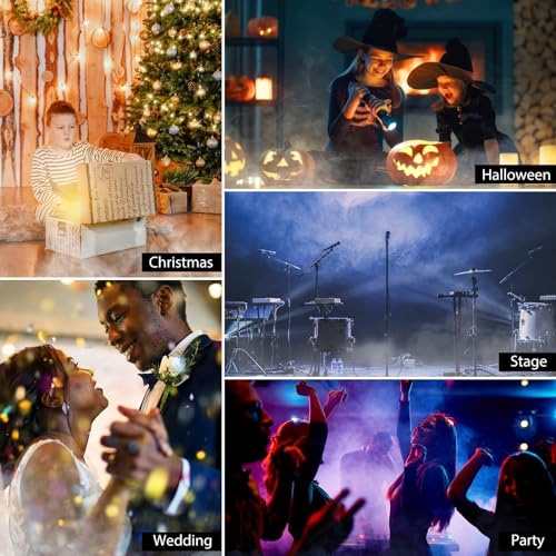 500W 2000CFM Fog Machine with RGB LED Light B519