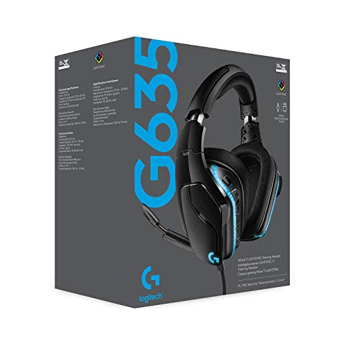 Black 7.1 Surround Sound PC Gaming Headset T27075
