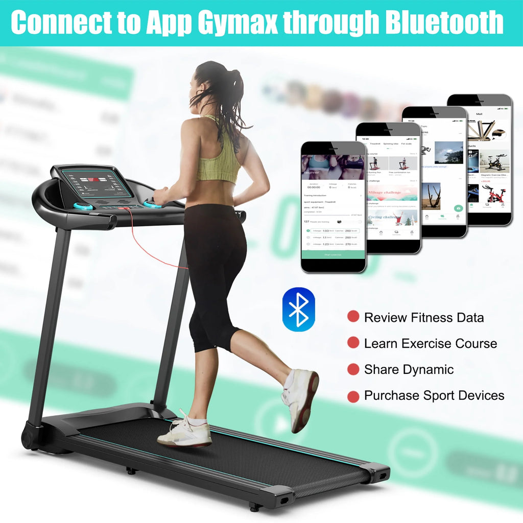 2.25HP Electric Treadmill with Bluetooth Speaker B24324