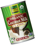 Organic Classic Coconut Milk 13.5 oz Cans (Count of 12) B19213