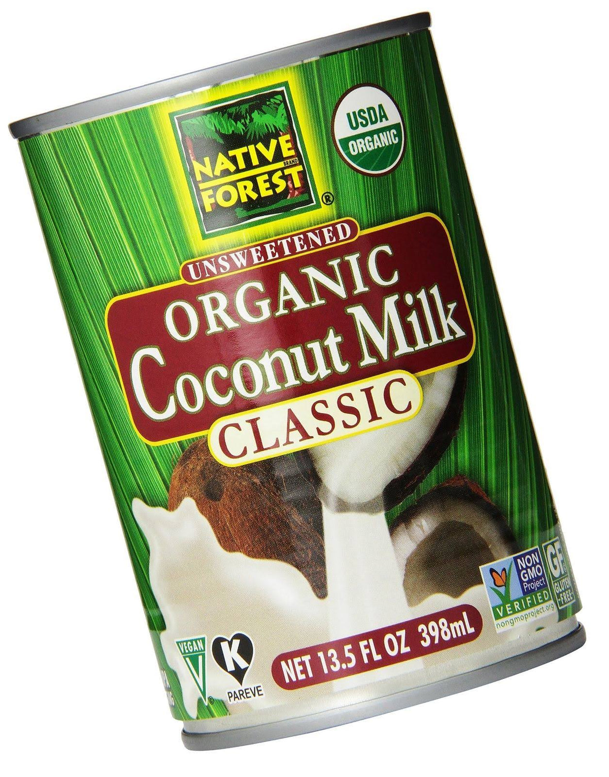 Organic Classic Coconut Milk 13.5 oz Cans (Count of 12) B19213