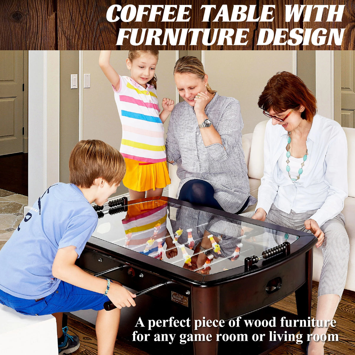 42 Inch Foosball Coffee Table A4818