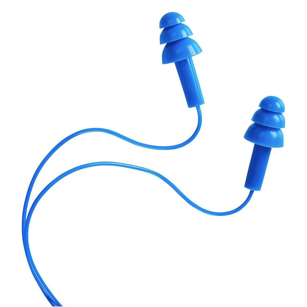 Reusable Silicone Earplugs with Cord, 3 pairs M9854