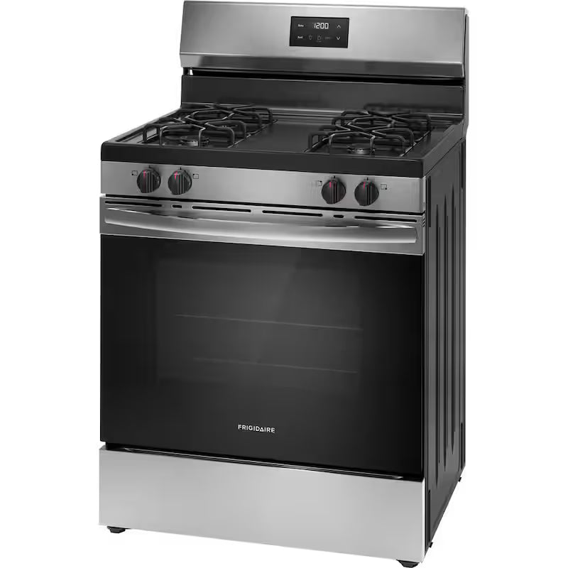 4-Burner Freestanding Gas Range in Stainless Steel L4211