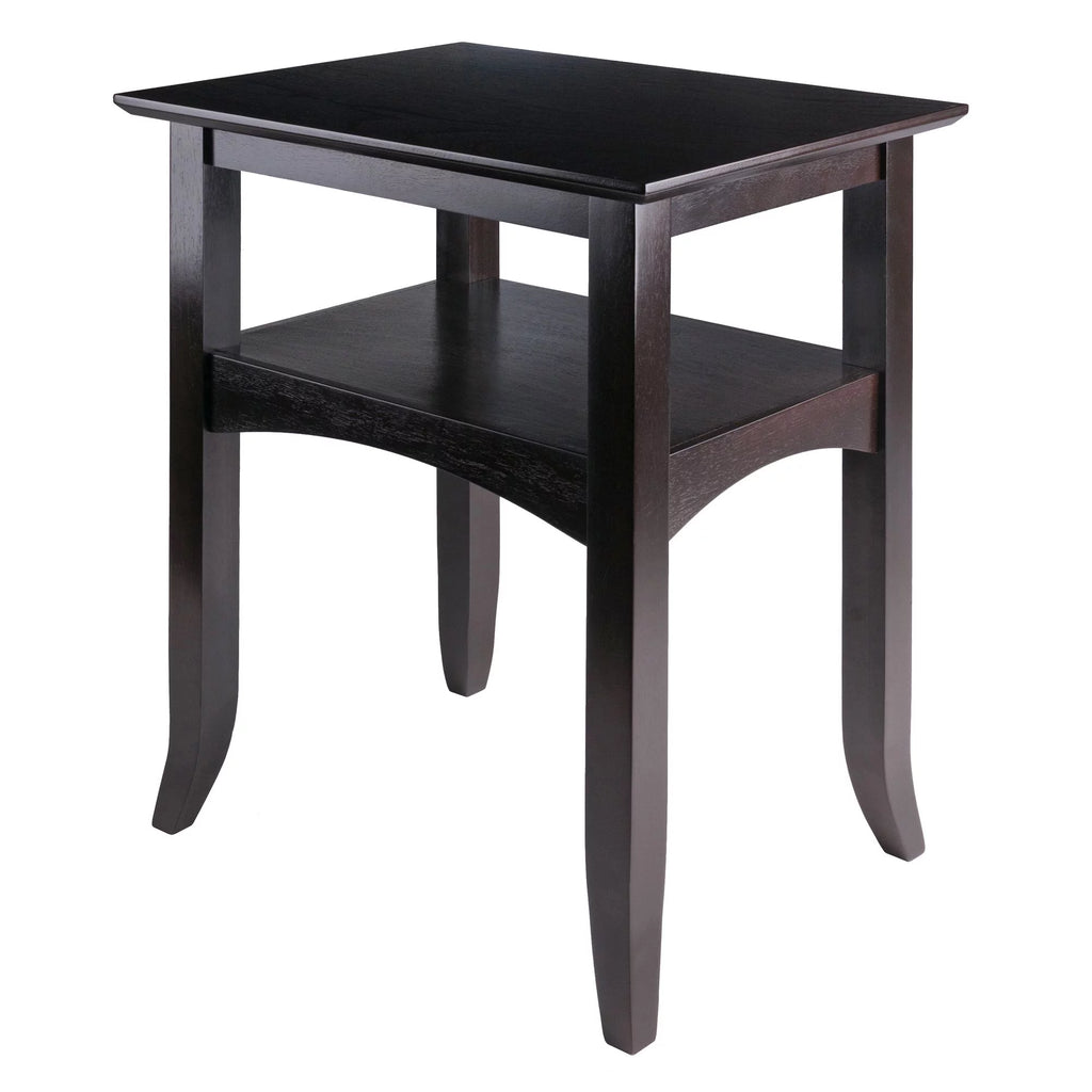 Contemporary Home Living Camden End Table Coffee Finish P94571