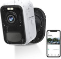 Outdoor Battery Camera Wireless Home Security Surveillance Wi-fi Camera with Night Vision Audio Alert Siren IP66 Waterproof SD Cloud V983584