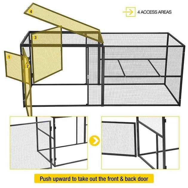 Chicken Coop Extension Run D19640