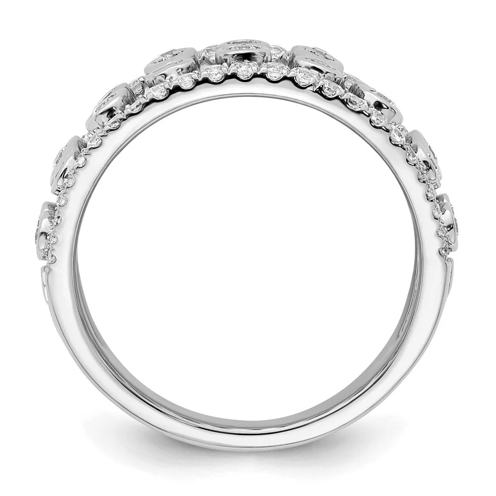 14k White Gold Lab Grown Diamond Ring G5303