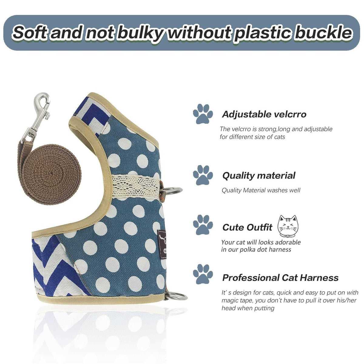 Cat Harness and Leash Z490670