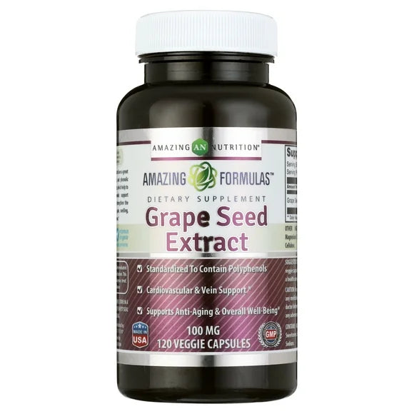 Grapeseed Extract 100 Mg 120 Capsules X6950
