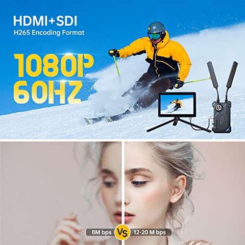 1000ft Wireless HDMI/SDI Video Transmission System 1080P V793