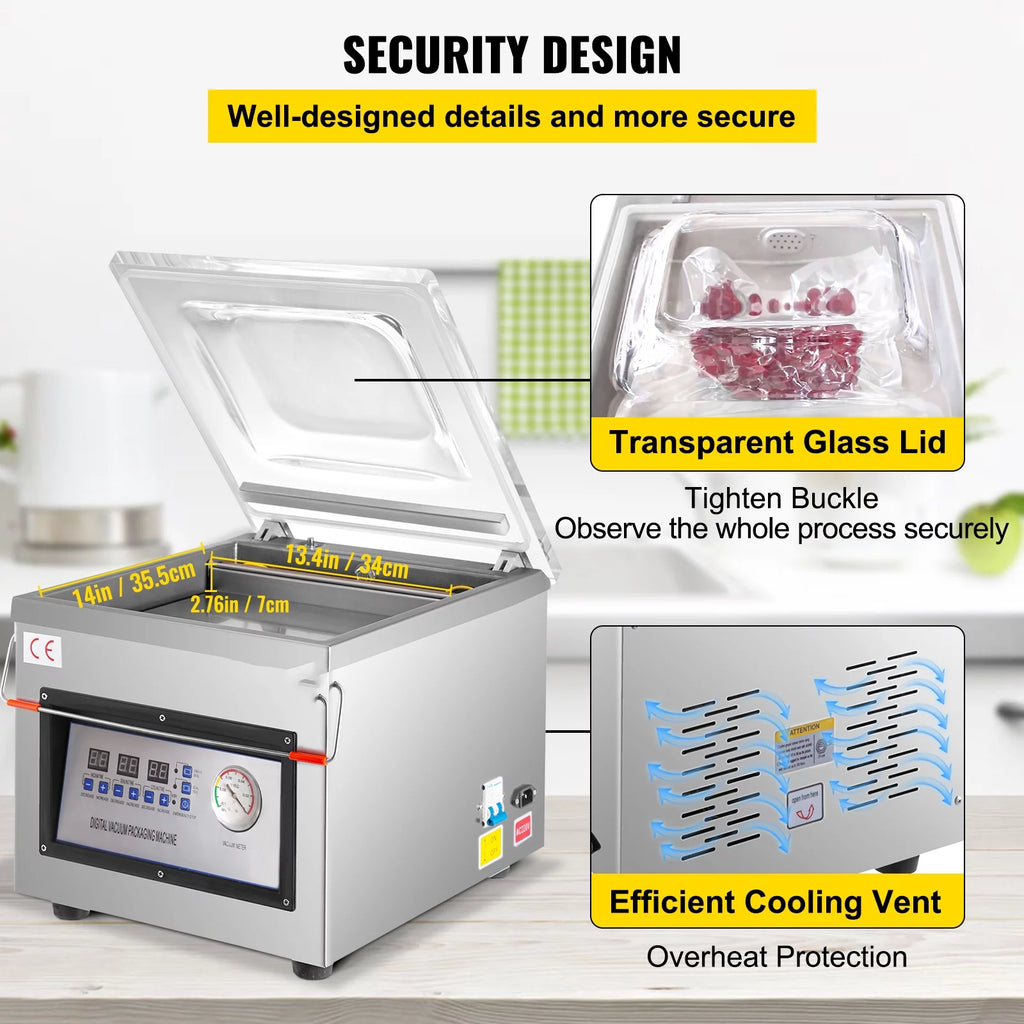 Chamber Vacuum Sealer 320mm 110v Q464118