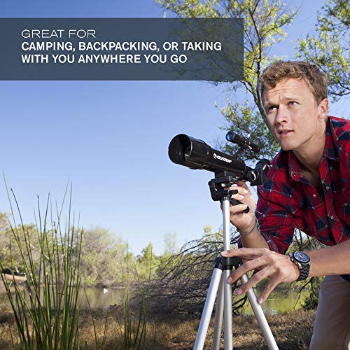 80mm Portable Refractor Telescope C380