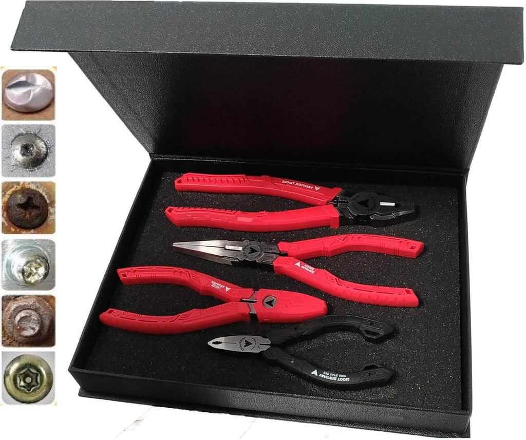 4-PC Screw Extraction Pliers Z688964