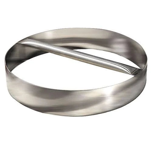 Stainless Steel 19x22 Dough Cutting Ring F31174