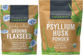 Organic Psyllium Husk Powder and Ground Flaxseed X80395