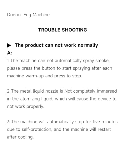 500W 2000CFM Fog Machine with RGB LED Light B519