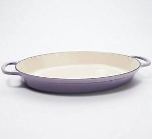 Flame Cast-Iron 3-qt Oval Baker G47803