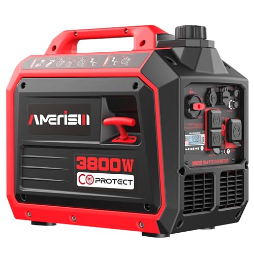 2500-Watt Gas Powered Portable Inverter Generator with CO Sensor C8178