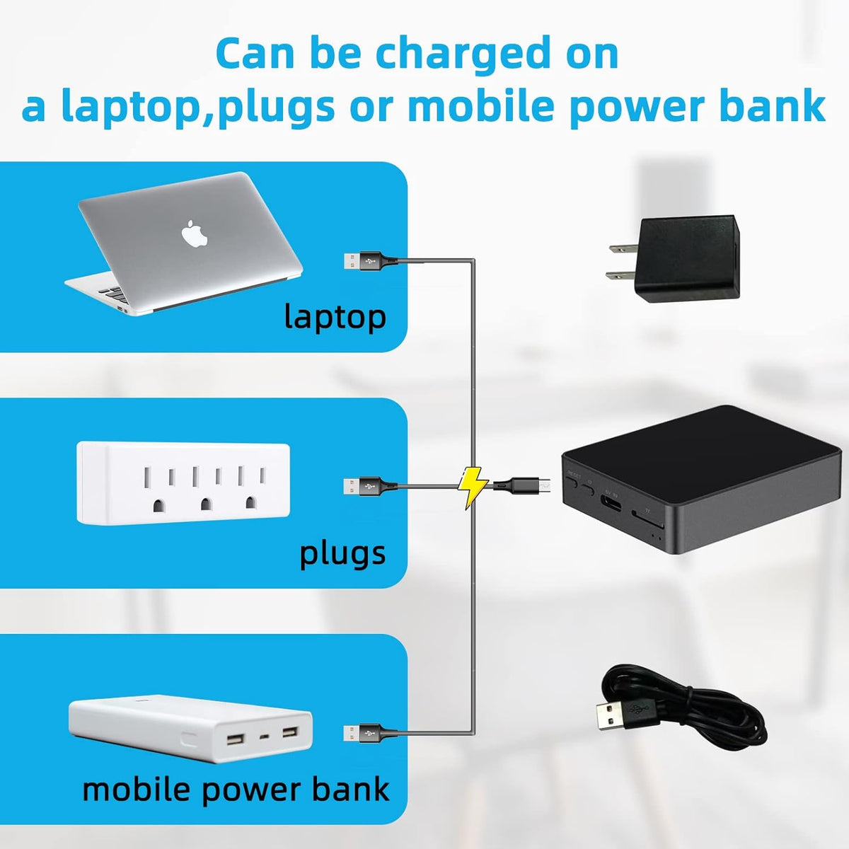 Mini WiFi Security Camera 1080P with Motion Detection P61037