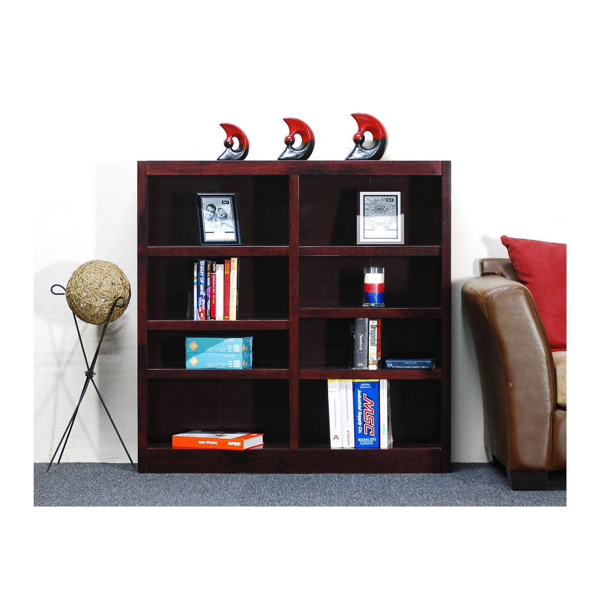 8 Shelves Espresso Bookcase P752480