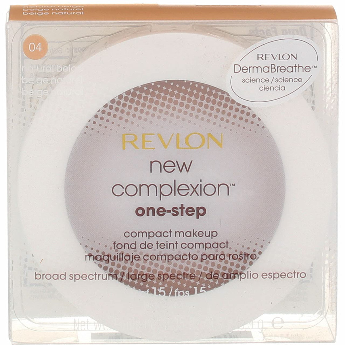 Natural Beige Compact Makeup SPF 15 0.35 oz O801