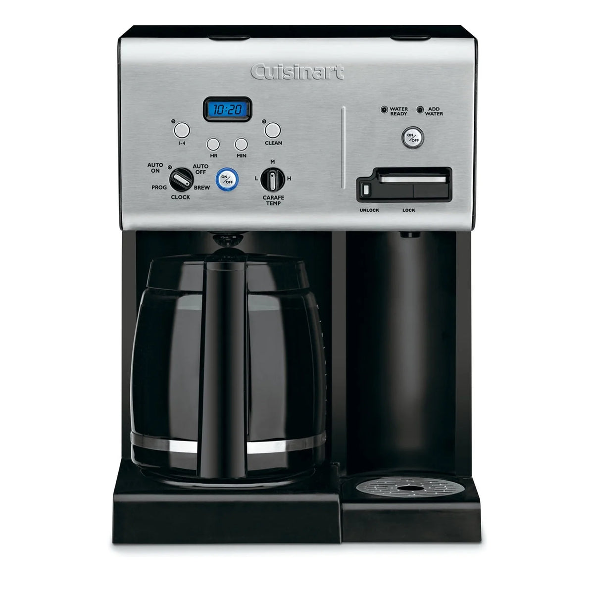 Open Box 12-Cup Black Stainless Coffee Maker V71709