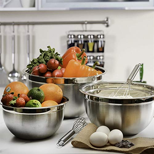 Stainless Steel Mixing Bowl 3 Quart U3054