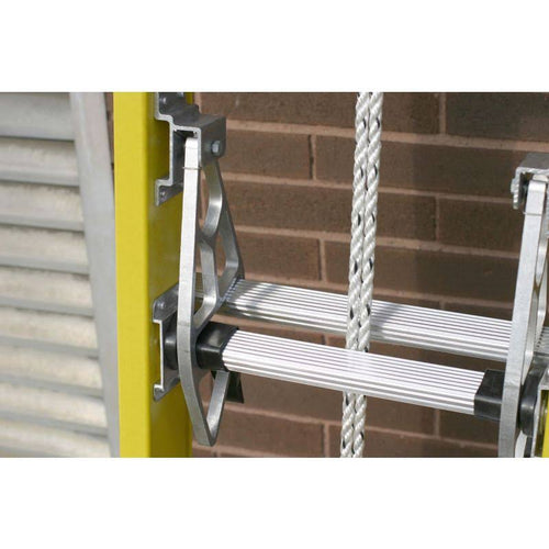 16 Ft Fiberglass Extension Ladder 375lb L393