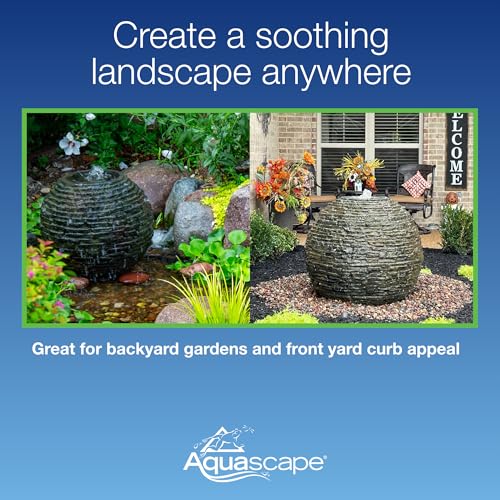 Stacked Slate Sphere Water Fountain R732595