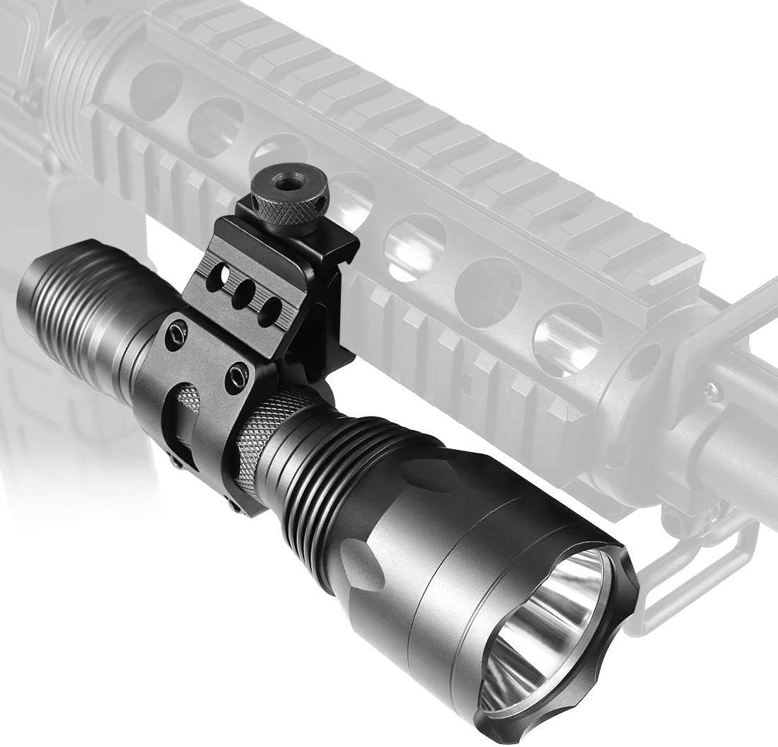 Red and Green LED Hunting Flashlight with Pressure Switch I5756