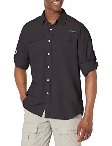Men's Long Sleeve Button Down Fishing Shirt R302036
