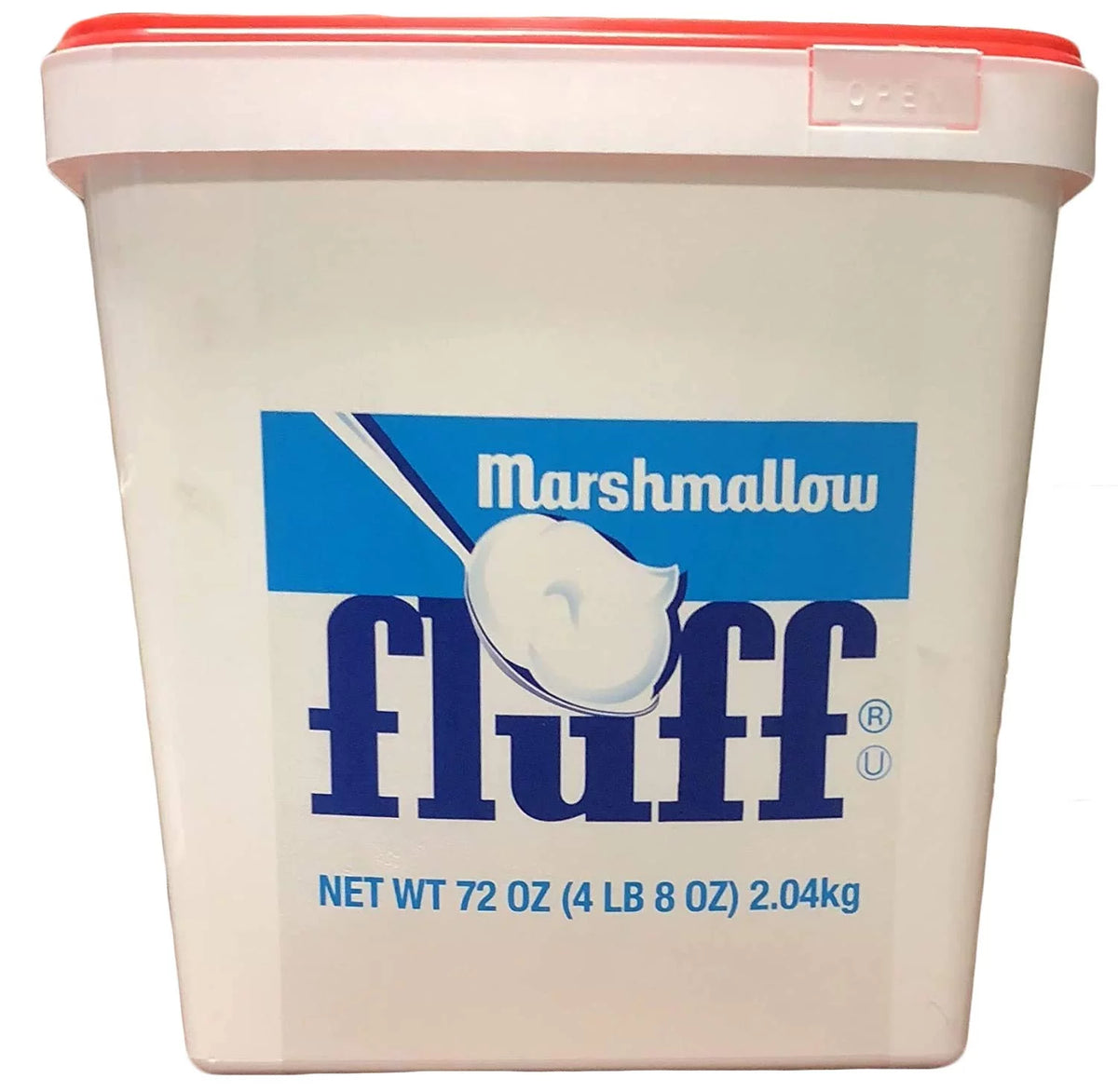 Marshmallow Fluff Original Large 72 oz. tub 4.5 LB L75565