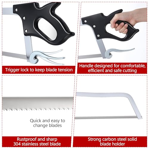 22 Inch Stainless Steel Blade Butcher Saw K608010