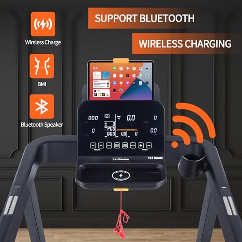 Folding Incline Treadmill with LCD Display J541748