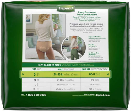 19 count Maximum Absorbency Underwear P39650