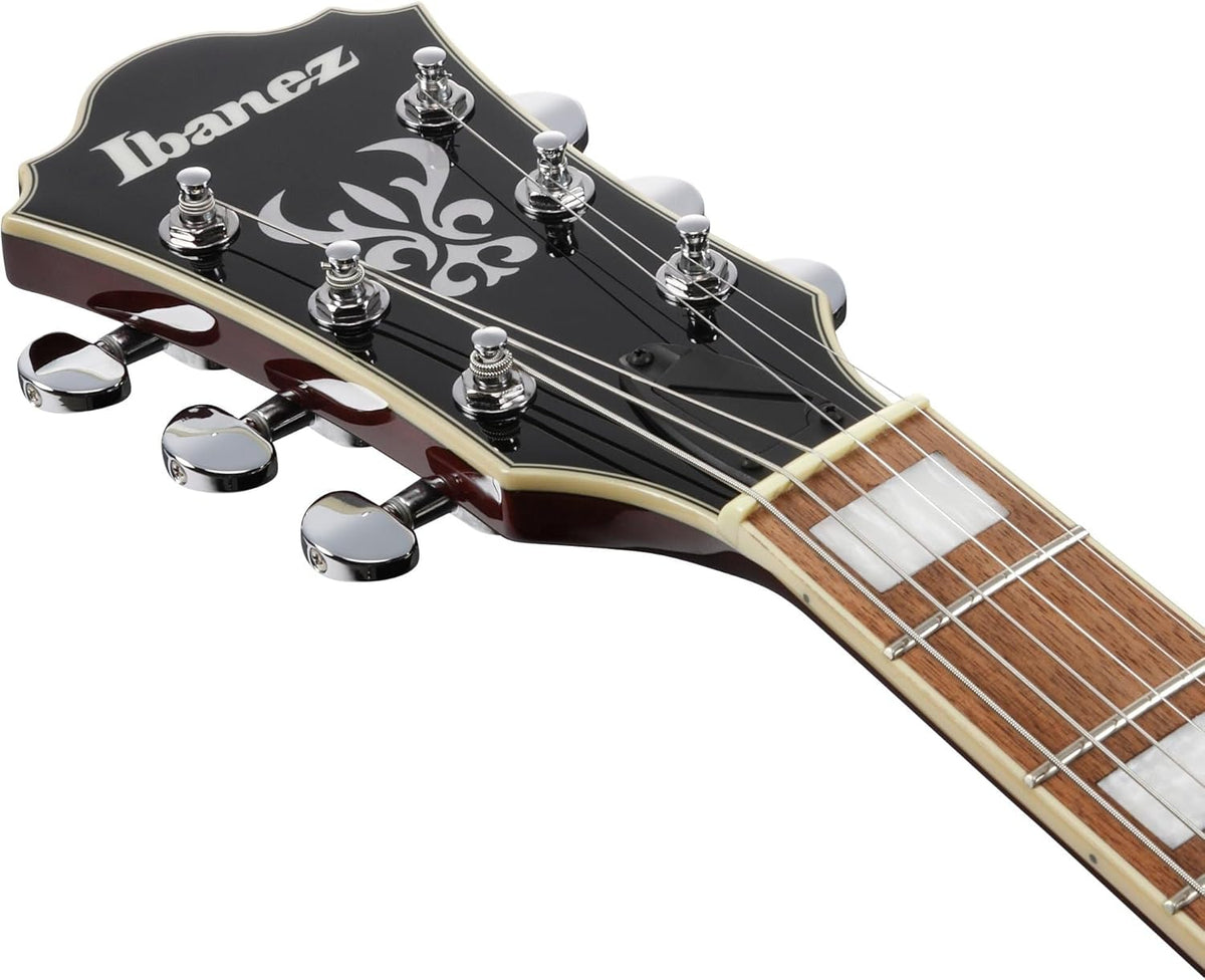 Transparent Indigo Fade Semi-Hollow Electric Guitar D438146