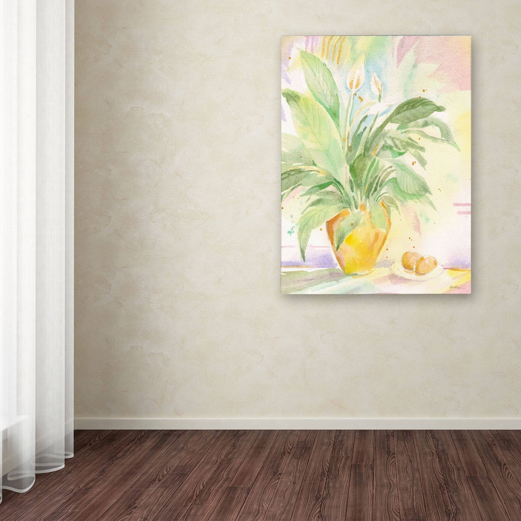 Sheila Golden The Peace Lily Canvas Art M321901