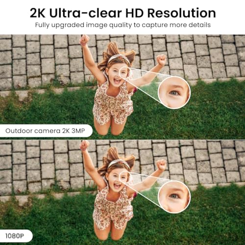 2K Color Night Vision Indoor/Outdoor Security Camera O706