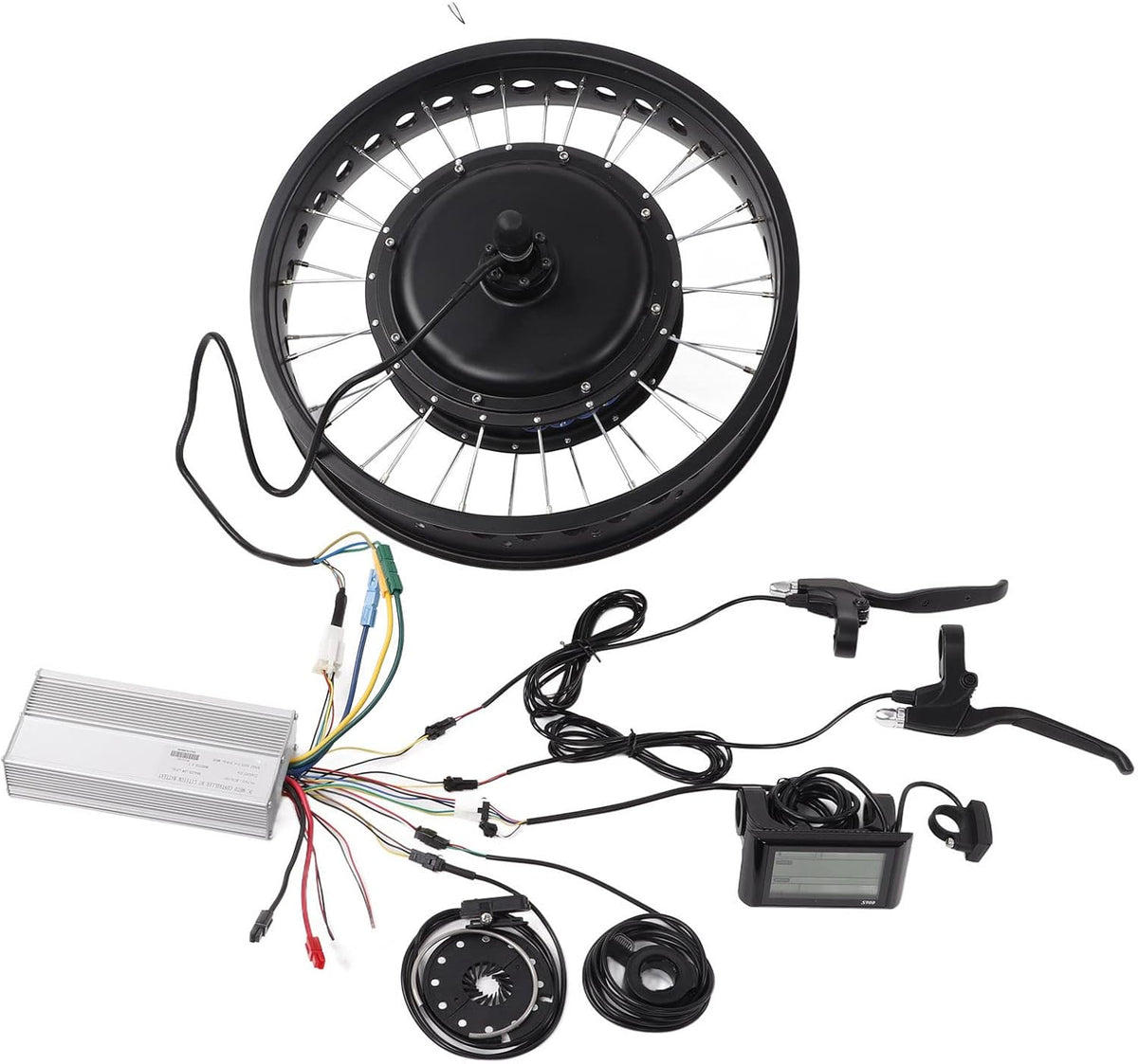 20 Inch 1500W Electric Bike Conversion Kit with Controller L76684